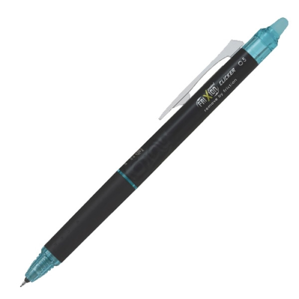 PILOT FriXion Clicker Erasable Roller Ball Pen 0.5mm Light Blue PILOT FriXion Clicker Erasable Roller Ball Pen 0.5mm Light Blue