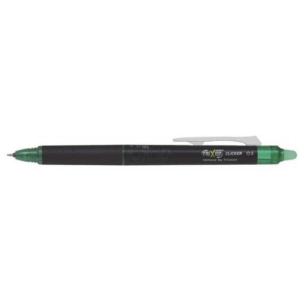 PILOT FriXion Clicker Erasable Roller Ball Pen 0.5mm Green PILOT FriXion Clicker Erasable Roller Ball Pen 0.5mm Green