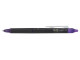 PILOT FriXion Clicker Erasable Roller Ball Pen 0.5mm Violet PILOT FriXion Clicker Erasable Roller Ball Pen 0.5mm Violet