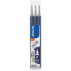 PILOT Frixion Fine Tip Erasable Pen Refills Blue Black - 3 Pack PILOT Frixion Fine Tip Erasable Pen Refills Blue Black - 3 Pack