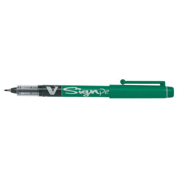 Pilot V-Sign Pen - Green