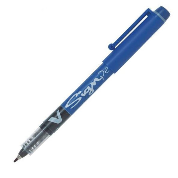 Pilot V-Sign Pen - Blue Pilot V-Sign Pen - Blue