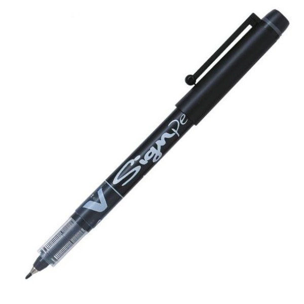 Pilot V-Sign Pen - Black