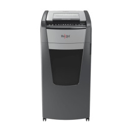 Front view of Rexel Optimum AutoFeed+ 750X Automatic 750 Sheet Cross Cut Shredder