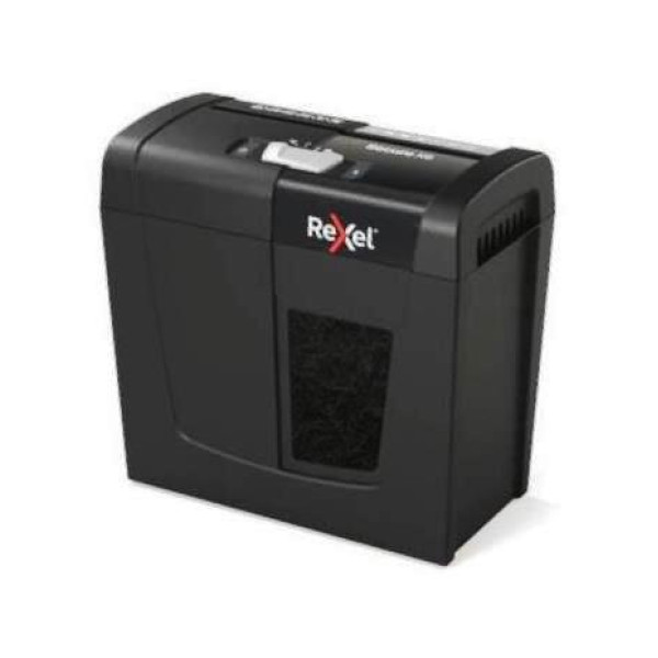 REXEL Secure X6 P4 Cross Cut Paper Shredder (6 Sheet)