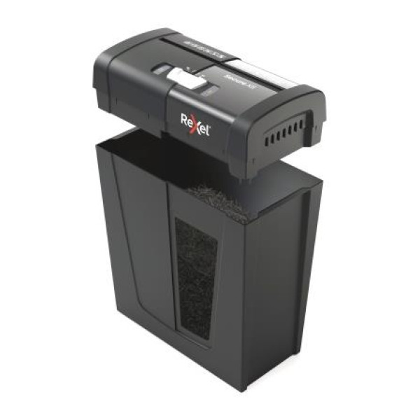 REXEL Secure X8 P4 Cross Cut Paper Shredder (8 Sheet) REXEL Secure X8 P4 Cross Cut Paper Shredder (8 Sheet)