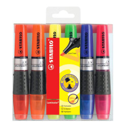 STABILO Luminator Highlighter - Wallet 6