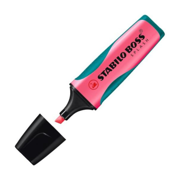 STABILO Boss SPLASH Highlighter - Pink STABILO Boss SPLASH Highlighter - Pink