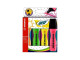 STABILO BOSS Splash Grip highlighters - Wallet 4 STABILO BOSS Splash Grip highlighters - Wallet 4