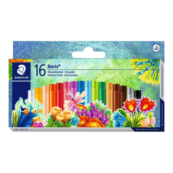 STAEDTLER Noris Club Oil Pastels 16s