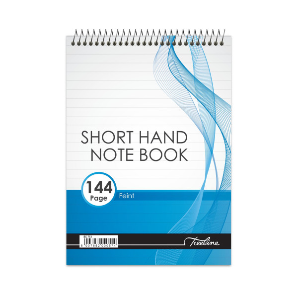 TREELINE A5 Top Spiral Shorthand Pad - (144 Page) TREELINE A5 Top Spiral Shorthand Pad - (144 Page)