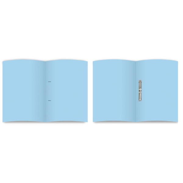 TREELINE Pastel Board Folders 160gsm Foolscap Blue