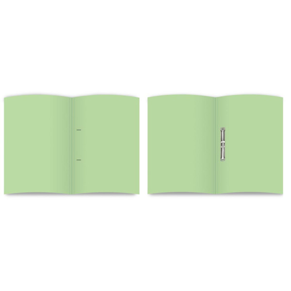 TREELINE Pastel Board Folders 160gsm Foolscap Green
