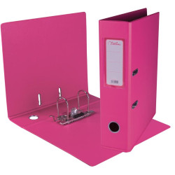 Treeline A4 Lever Arch File PVC 70mm Hot Pink Treeline A4 Lever Arch File PVC 70mm Hot Pink