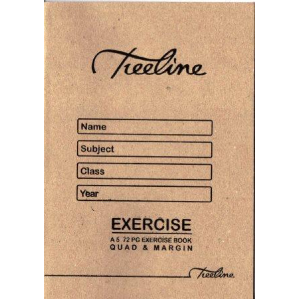 TREELINE 72 Page A5 Quad and Margin Book