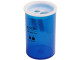 ADEL 2 Hole Plastic Sharpener with Barrel BLUE ADEL 2 Hole Plastic Sharpener with Barrel BLUE