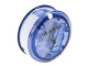 ADEL 1 Hole Plastic Sharpener With Barrel - BLUE ADEL 1 Hole Plastic Sharpener With Barrel - BLUE