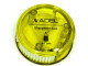 ADEL 1 Hole Plastic Sharpener With Barrel - YELLOW ADEL 1 Hole Plastic Sharpener With Barrel - YELLOW