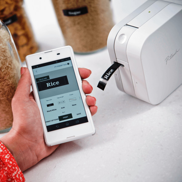 BROTHER PT-P300BT Bluetooth Label Printer BROTHER PT-P300BT Bluetooth Label Printer