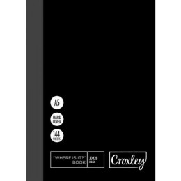 CROXLEY Index Book A5 - 210 x 148mm JD426 - 144 Page
