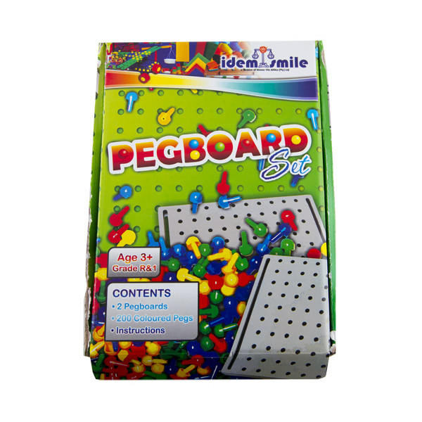 Peg Board with Pegs Peg Board with Pegs