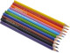 Faber-Castell Full Length Triangular Junior Grip Colour Pencils - 10's Faber-Castell Full Length Triangular Junior Grip Colour Pencils - 10's