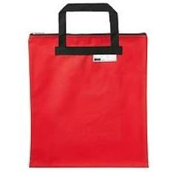 MEECO Large Book Carry Bag Nylon 380mm x 340mm - Red MEECO Large Book Carry Bag Nylon 380mm x 340mm - Red