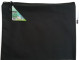 MEECO A4 Nylon Book Bag with Zip - Black