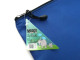 MEECO A4 Nylon Book Bag with Zip - Blue MEECO A4 Nylon Book Bag with Zip - Blue