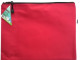 MEECO A4 Nylon Book Bag with Zip - Red MEECO A4 Nylon Book Bag with Zip - Red