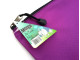 MEECO A4 Nylon Book Bag with Zip - Violet MEECO A4 Nylon Book Bag with Zip - Violet