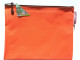MEECO A4 Nylon Book Bag with Zip - Orange MEECO A4 Nylon Book Bag with Zip - Orange