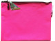 MEECO A4 Nylon Book Bag with Zip - Pink MEECO A4 Nylon Book Bag with Zip - Pink