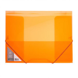 MEECO Elastic Carry Folder A4 Neon Orange MEECO Elastic Carry Folder A4 Neon Orange