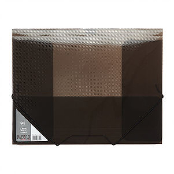 MEECO Elastic Carry Folder A4 Black MEECO Elastic Carry Folder A4 Black