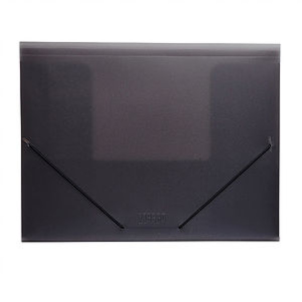 MEECO Elastic Carry Folder A4 Black MEECO Elastic Carry Folder A4 Black