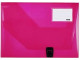 MEECO File Box Medium Translucent Pink MEECO File Box Medium Translucent Pink