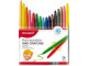 MonAmi Retractable Wax Crayons 16s