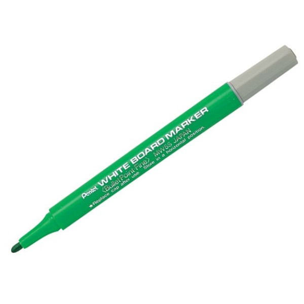 PENTEL White Board Marker Bullet Point Fine - Green