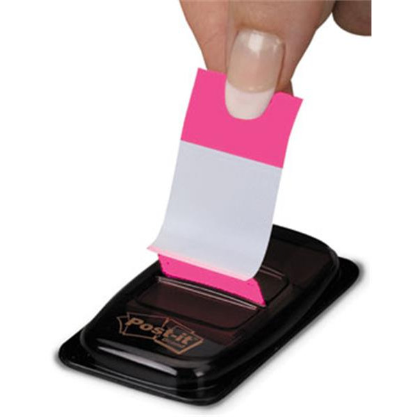 POST-IT 680-21 Flags Standard Pink Neon