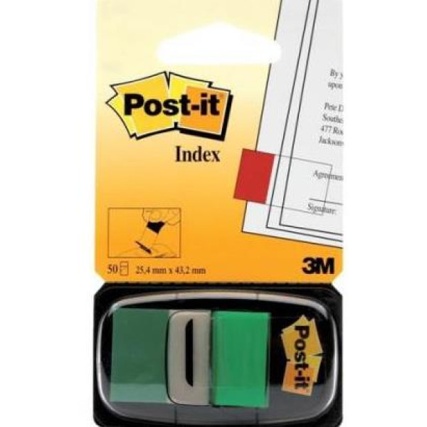 POST-IT 680-3 Flags Standard Green POST-IT 680-3 Flags Standard Green