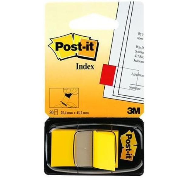 POST-IT 680-5 Flags Standard Yellow POST-IT 680-5 Flags Standard Yellow