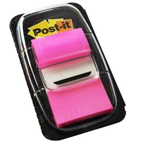 POST-IT 680-21 Flags Standard Pink Neon