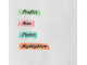 PENFLEX Higlo PASTEL Highlighters - Wallet 4