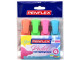 PENFLEX Higlo PASTEL Highlighters - Wallet 4