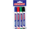 PENFLEX Whiteboard Marker Wb15 Wallet Of 4 Assorted PENFLEX Whiteboard Marker Wb15 Wallet Of 4 Assorted