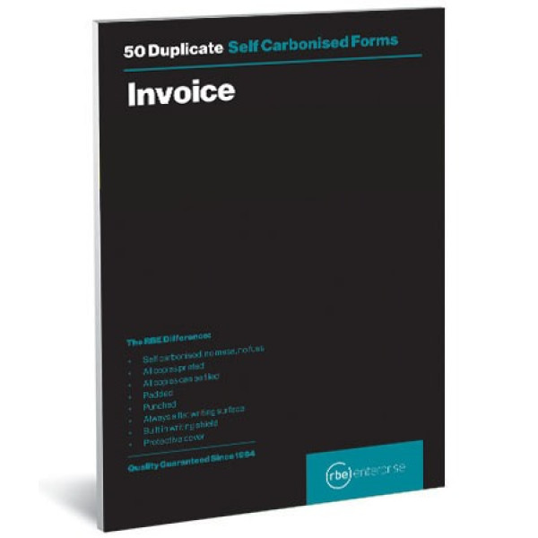 RBE NC A4 Duplicate Invoice Pad RBE NC A4 Duplicate Invoice Pad