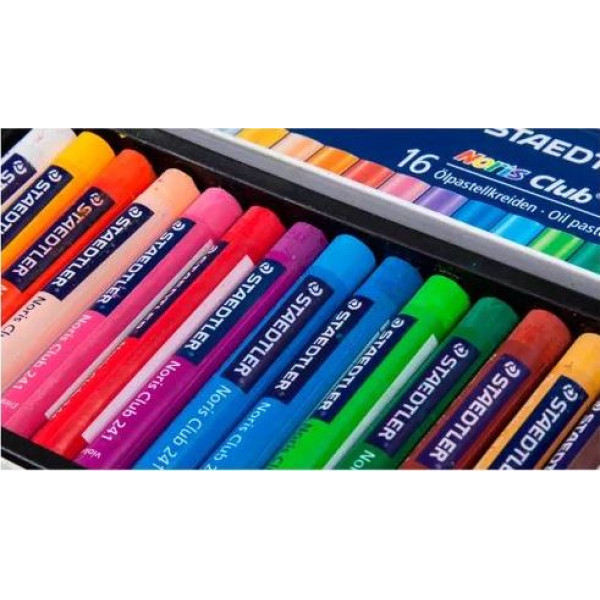 STAEDTLER Noris Club Oil Pastels 16s