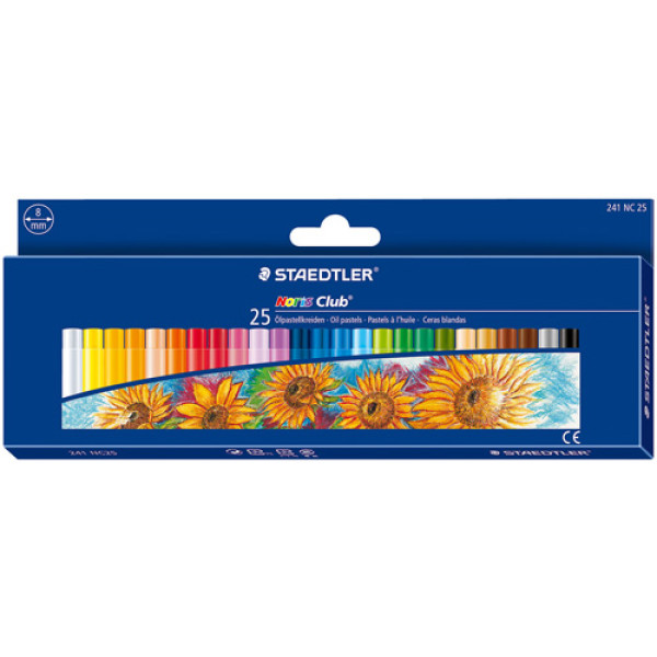STAEDTLER Noris Club Oil Pastels 25s STAEDTLER Noris Club Oil Pastels 25s