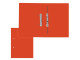 TREELINE Accessible File Board - Gloss Red (Pack 4)